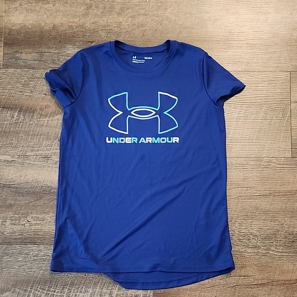 Under Armour Blue Short Sleeve Tee